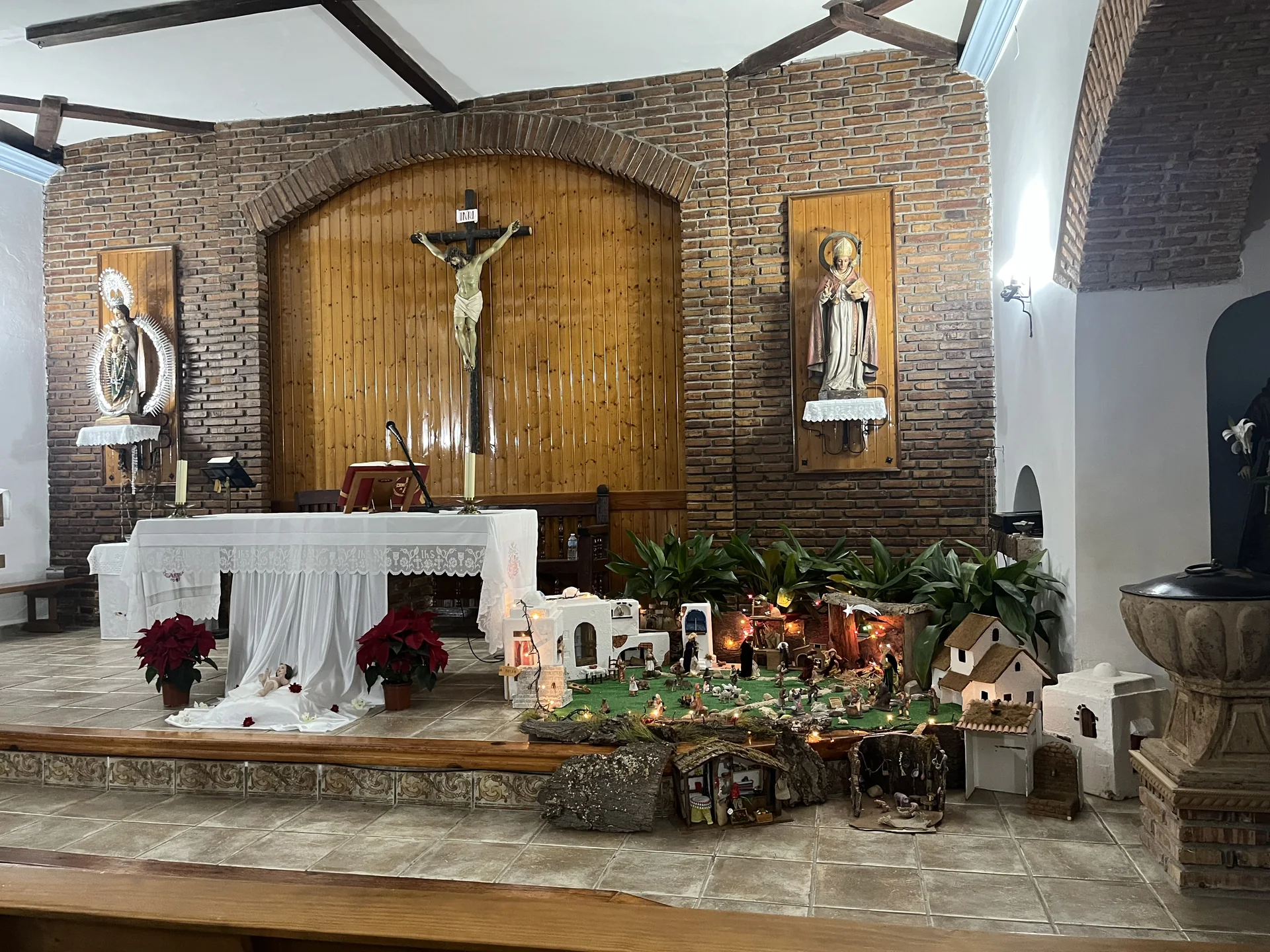 Interior de la iglesia de San Ildefonso