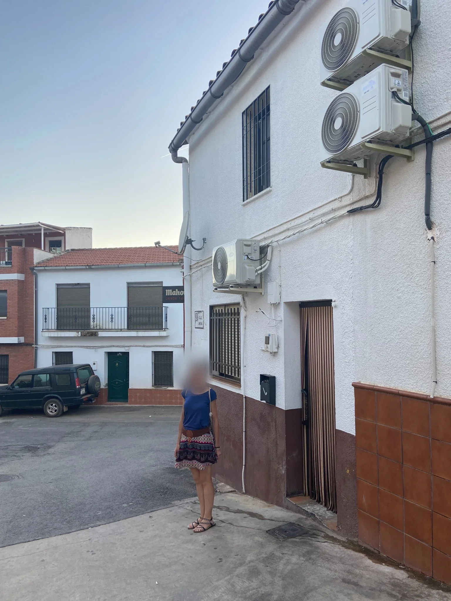 Fachada del Casino de El Hoyo