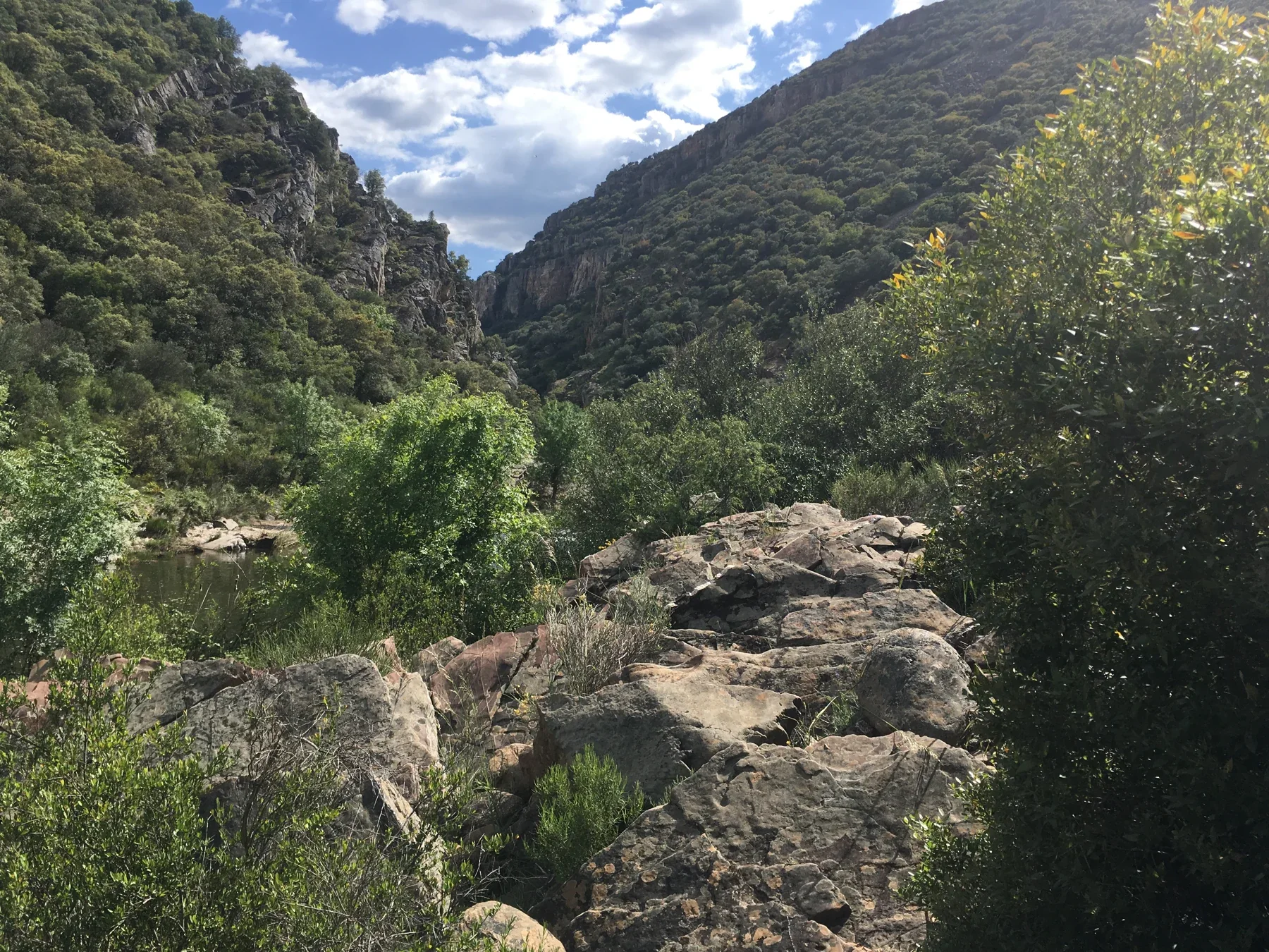 Segunda vista de la Hoz de Río Frío