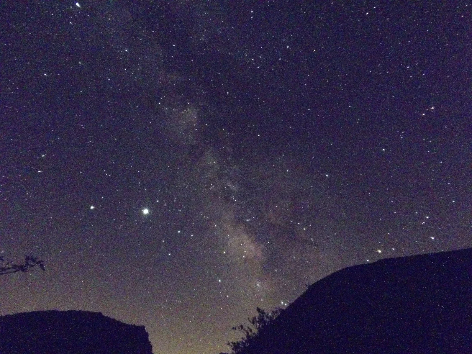 Cielo estrellado desde el mirador Starlight