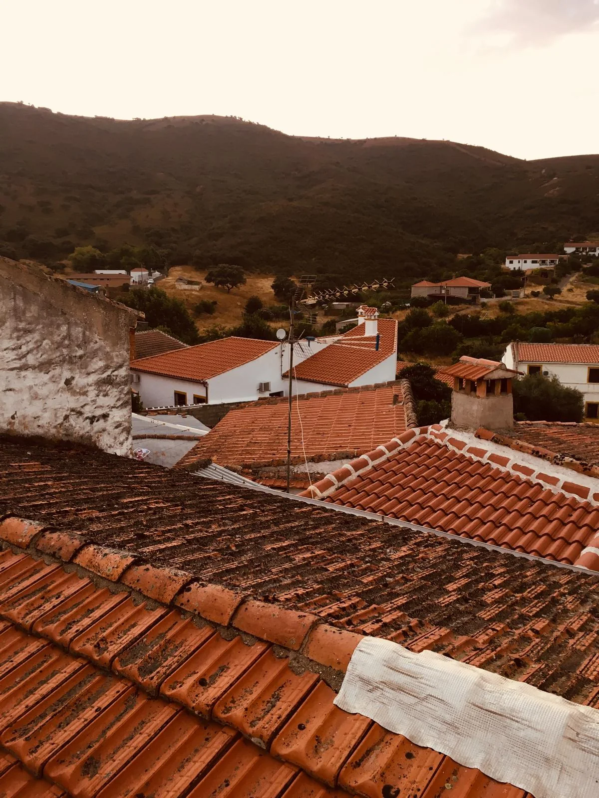 Tejados y calles de El Hoyo
