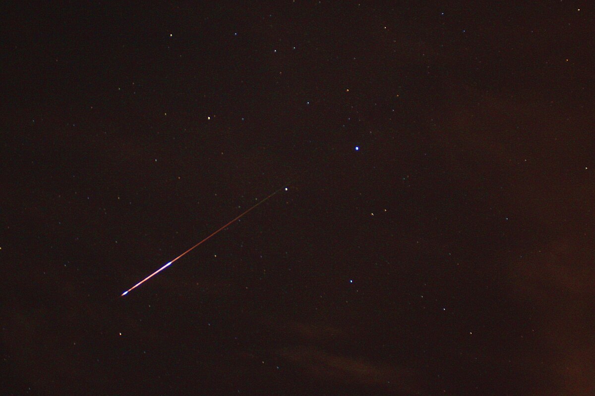 Meteoro de la lluvia de las Perseidas