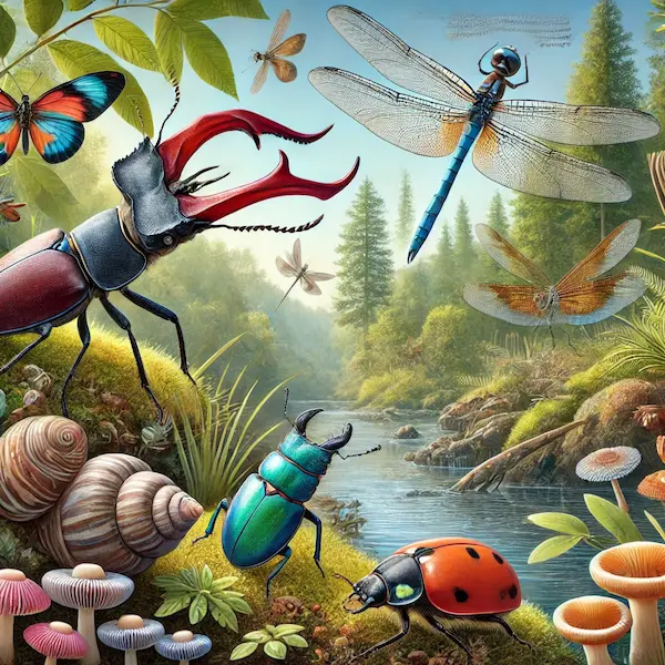 Invertebrados de El Hoyo