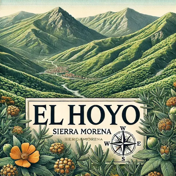 Dibujo de Geografía de El Hoyo