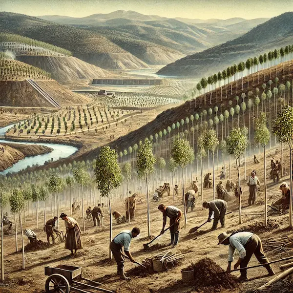Repoblación Forestal en Andalucía (1940-1984)
